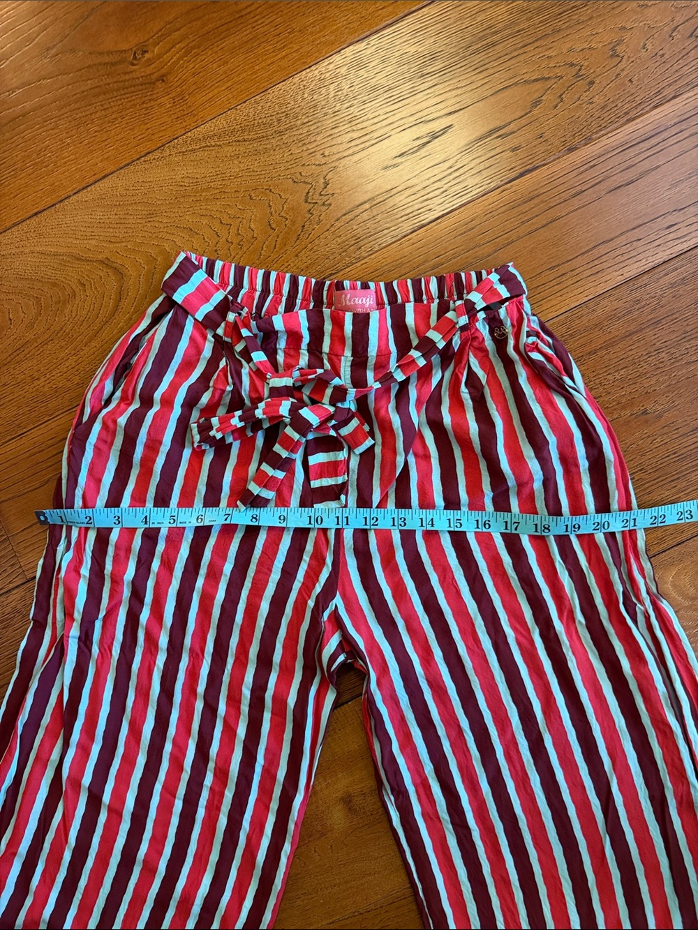 Maaji Golden Treasure Swimming Cover Up Red Pants - Picture 6 of 10